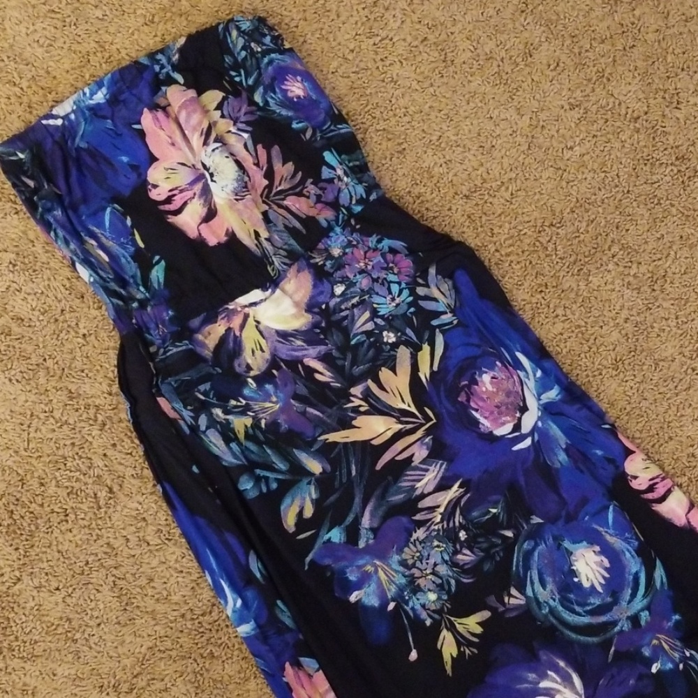 HP Strapless maxi